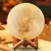 Aromatherapy Diffuser, LED Desk Moon Lamp with Cool Mist Humidifier Function, Adjustable Brightness and Mist Mode