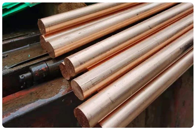 T2 Red Copper Rod Large Diameter 20-50mm Pure Copper Mold Electrode Zero Cut C1100 Specification Metal & Metal Products