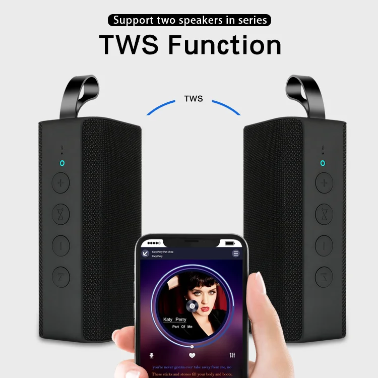 OEM Good Fabric Stereo Smart Blue tooth Wireless Mini Dj Waterproof Portable Blue tooth Speaker - ANKUX.COM