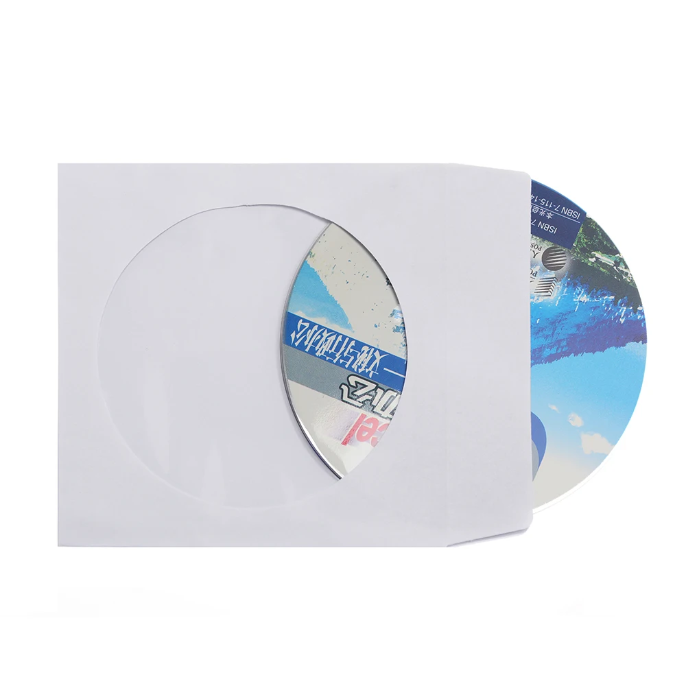 Color Paper Sleeve Cd Paper Sleeves Customize - Buy White Paper Sleeves ...