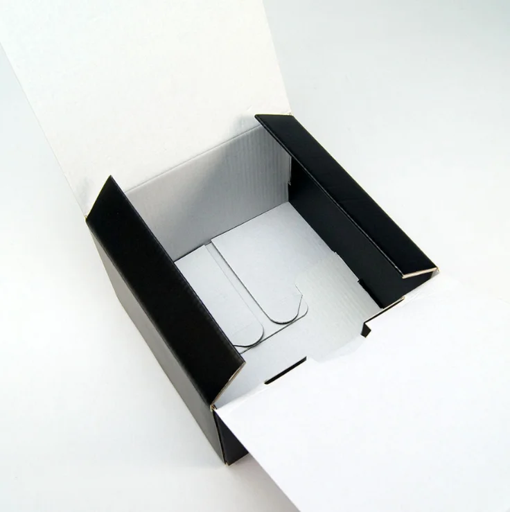 Wholesale Cheap Custom Printed Black Shipping Corrugated Cardboard