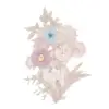 Gold supplier badge holder leather Women Underwear Lace sequin flower applique patch