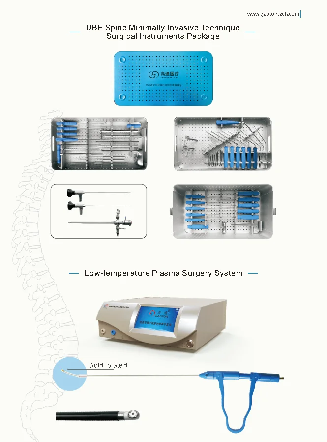 Ube (unilateral Biportal Endoscopy) Spine Minimally Invasive Technique Surgical Instruments