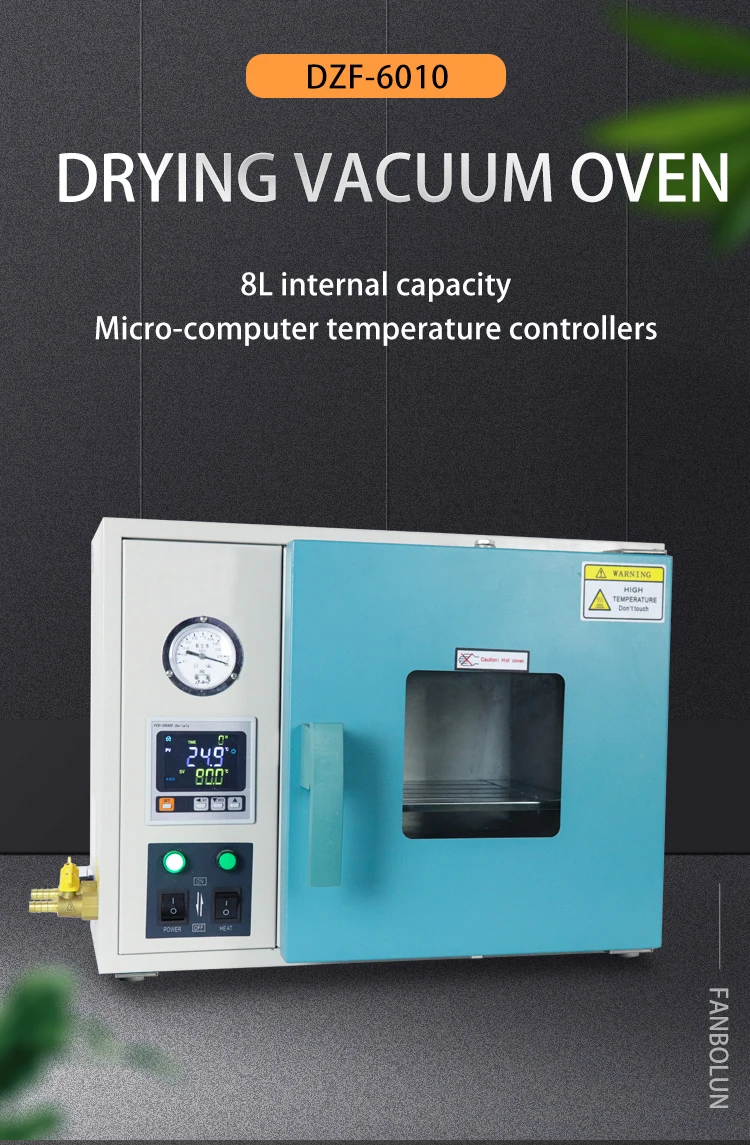 Energy Saving Economical Small Mini 8L Lab Vacuum Drying Oven