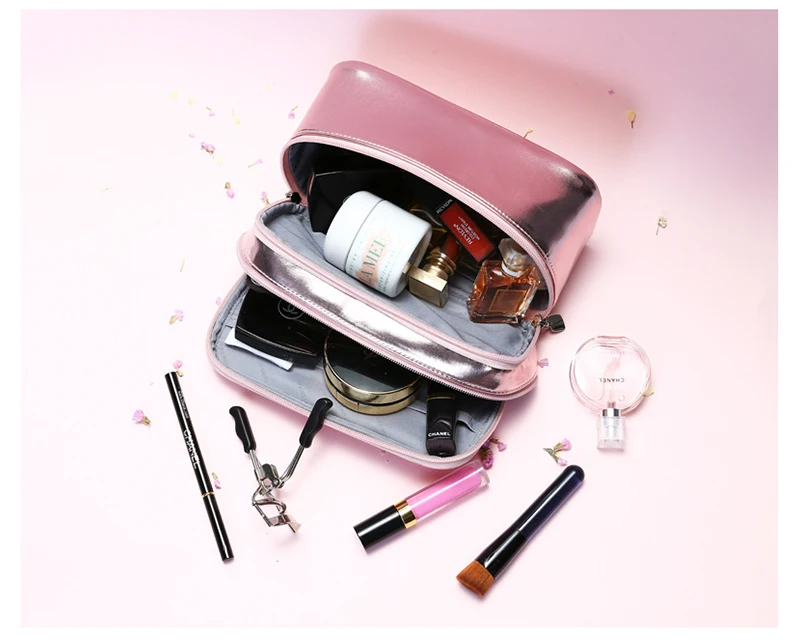 Luxury Makeup Bag With Compartments