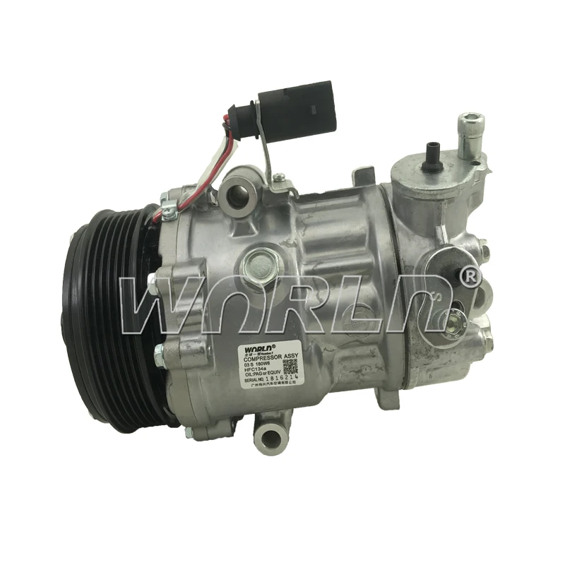 Oem 1s0820803b 1s0820803a Auto Air Conditioning Original Compressor For Volkswagen Polo 13