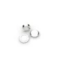 Neodymium ring/memo magnet with brushed surface D16mm -30mm