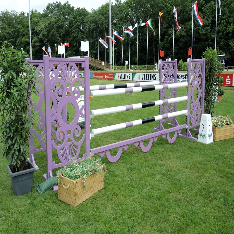 Portable Horse Show Jumping Obstacle With Keyhole Track Buy Show