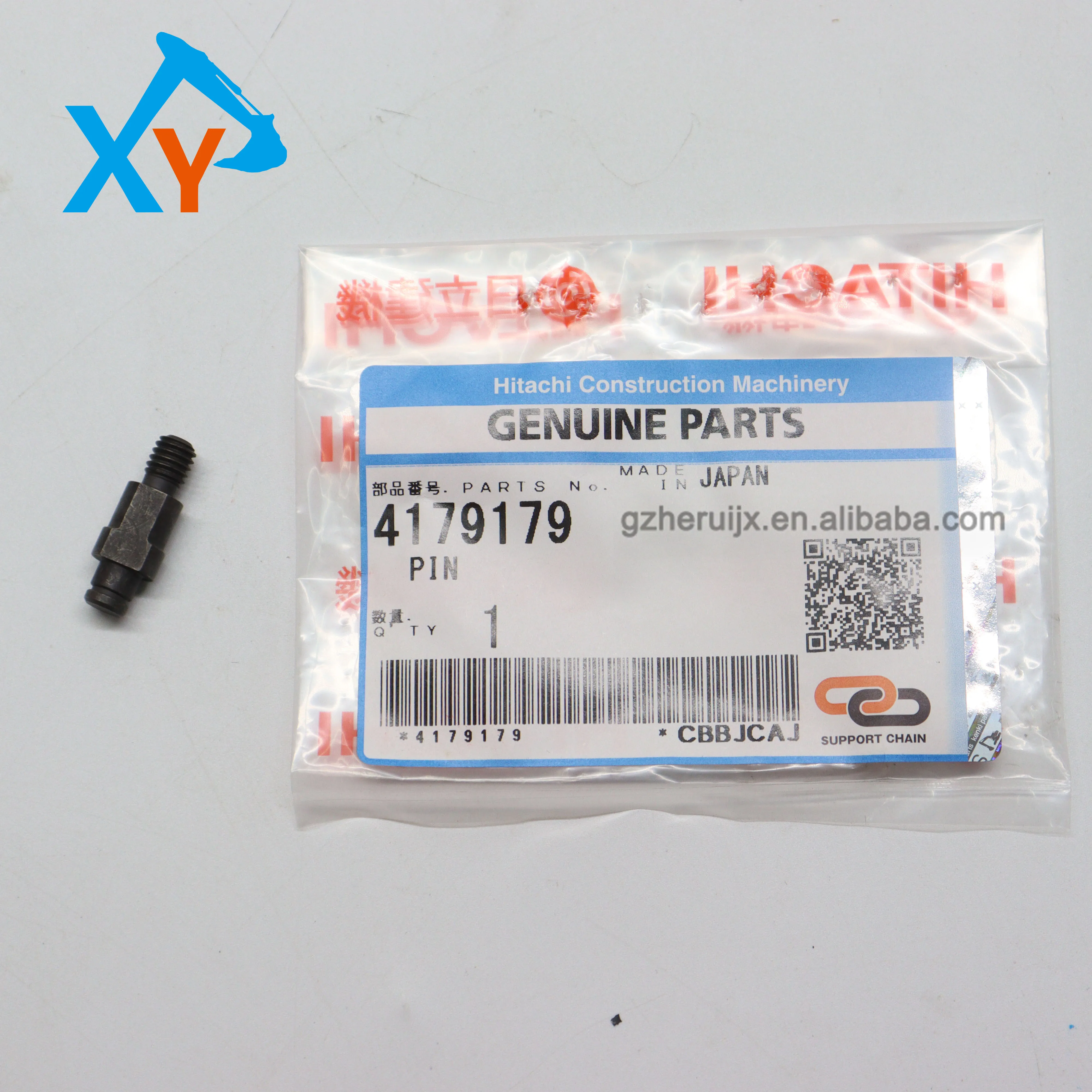 Im PINCI X60ミリ Hitachi Mini Excavator Pins PN 4179179 for ZX200-1-3-5A-5G/ZX330-1