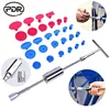 Super PDR dent removal Repair tool 2 in 1 T Slider Hammer with 28 taps Hail damage Tools for car dent remove