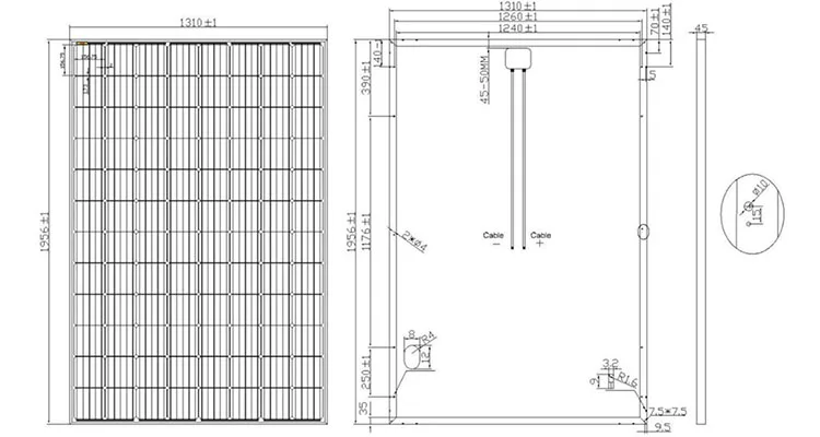 48v 96cells 500watt Solar Power Panel Commercial Mono Photovoltaic 500w ...