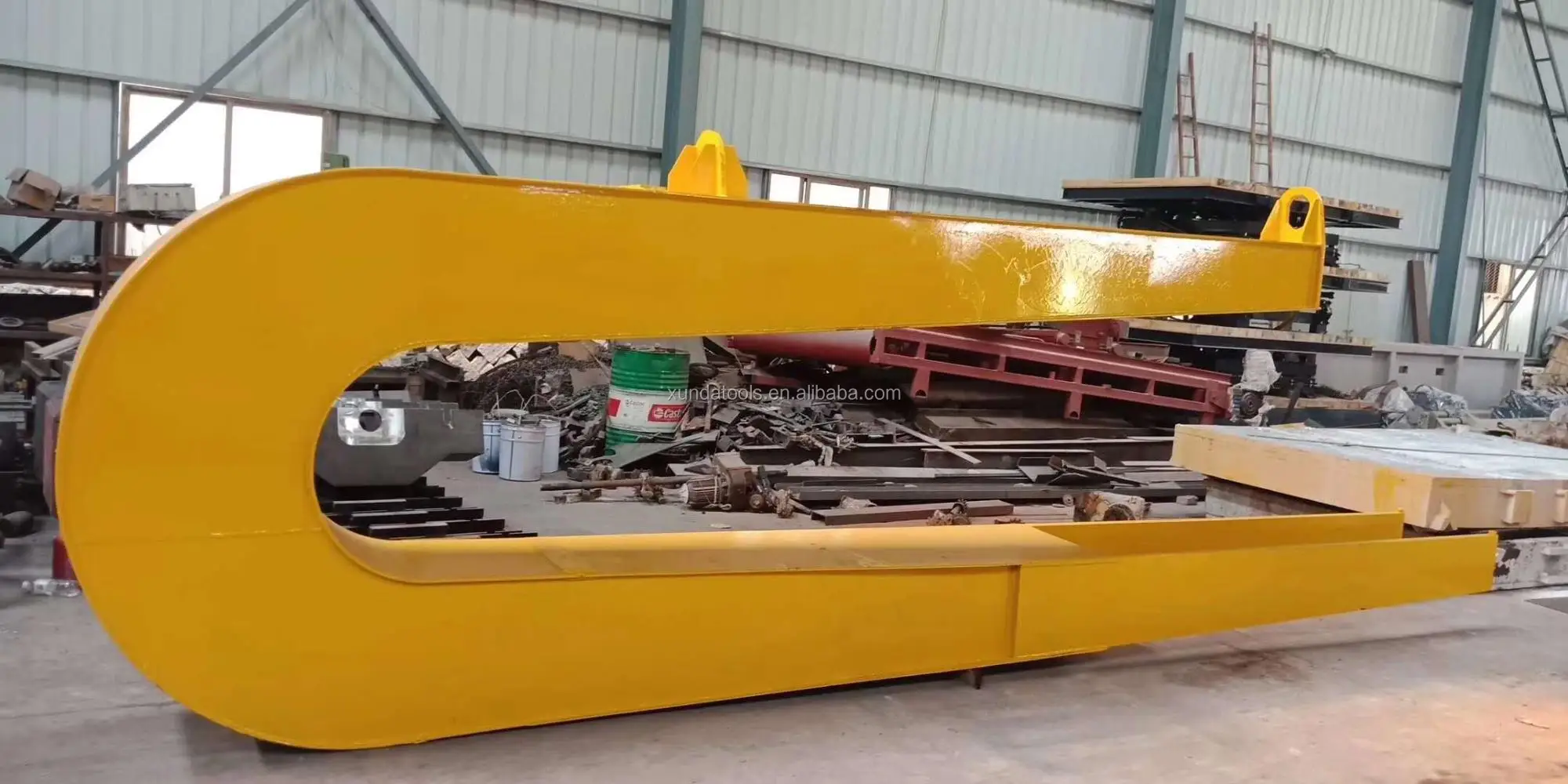 Slab Bundle Handler For Loading Bundle Stone Into Sealed Container