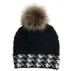 2019 Wholesale New Style Cashmere Beanie Slouch Baggy Beanie Ponytail Hat Woman Winter Warm Caps