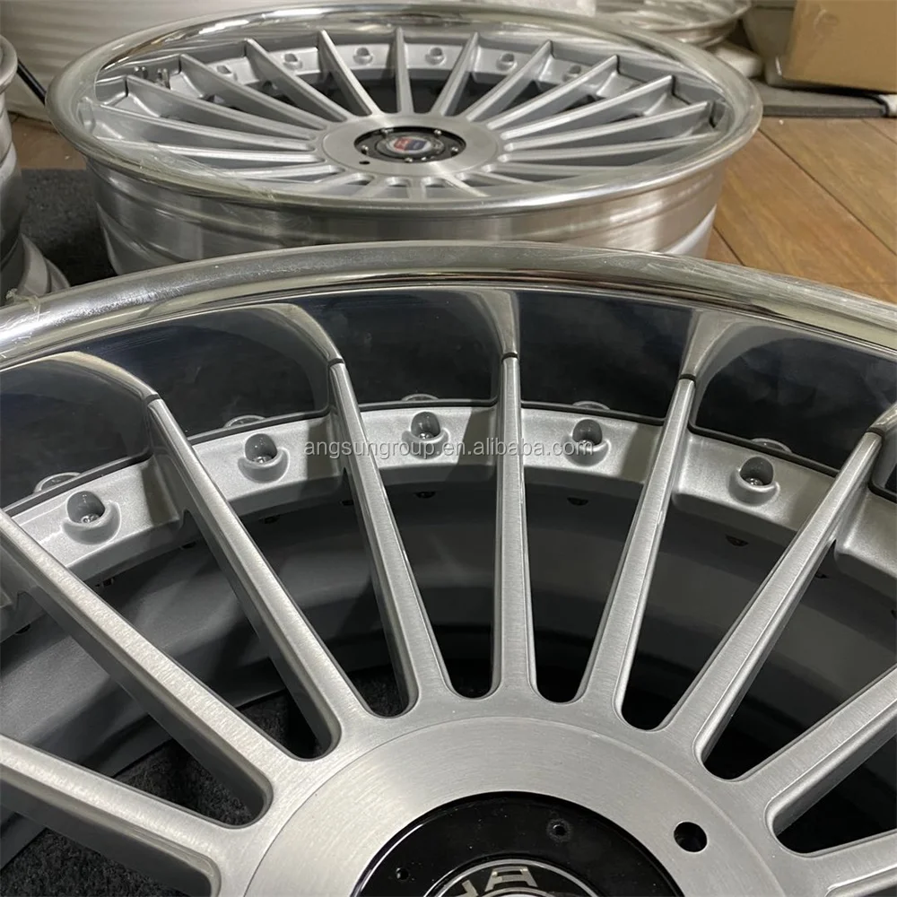 High quality custom 3 pieces forged split Alpina wheels from 15