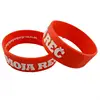 Zhongshan Beautiful Metallic Accessory Cool Racing Silicone Wristband Packaging
