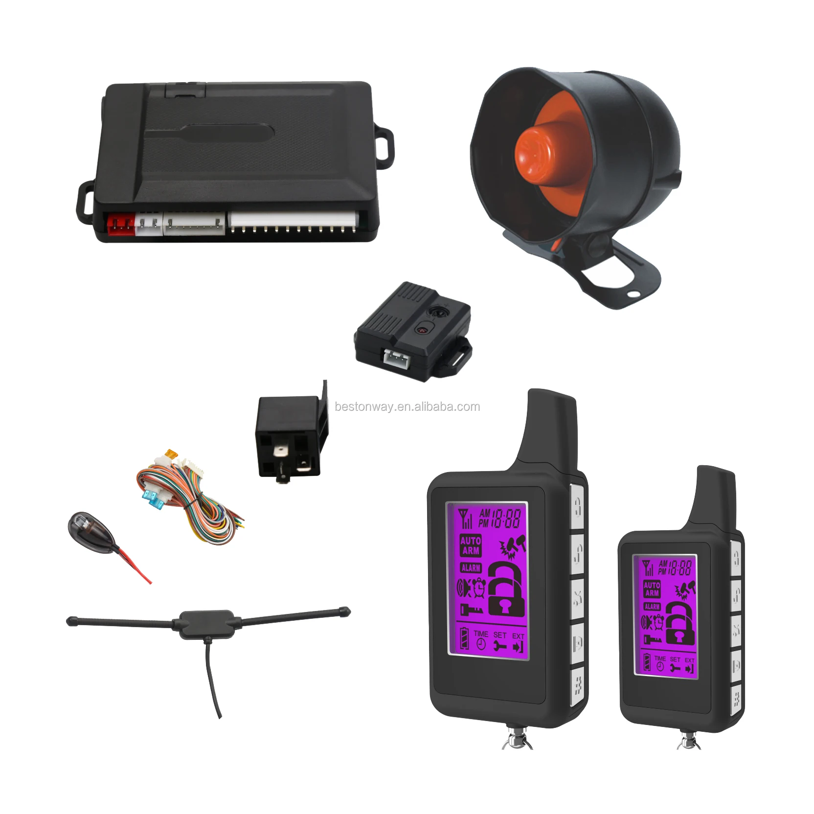 Top Quality 2 Way Tiger Guangzhou Plc Prestige Car Alarm System Buy