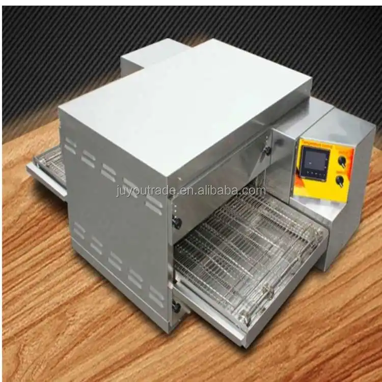 Professional Chained Mode Pizza Oven Pizza Making Machine With Conveyor
