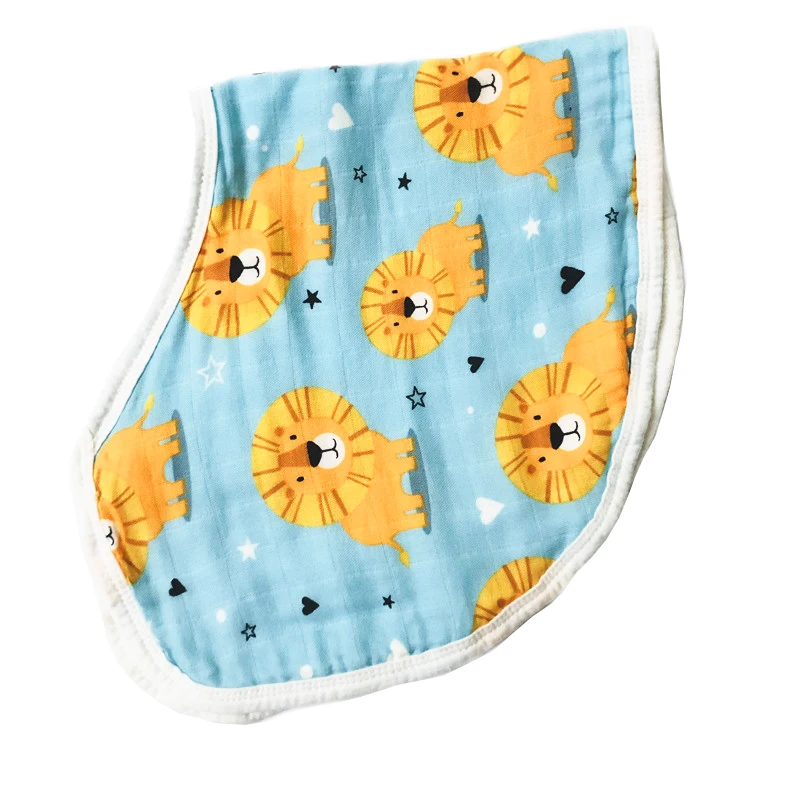 Amazon Hot Sale Bmaboo Cotton Material Muslin Breathable Baby Feeding