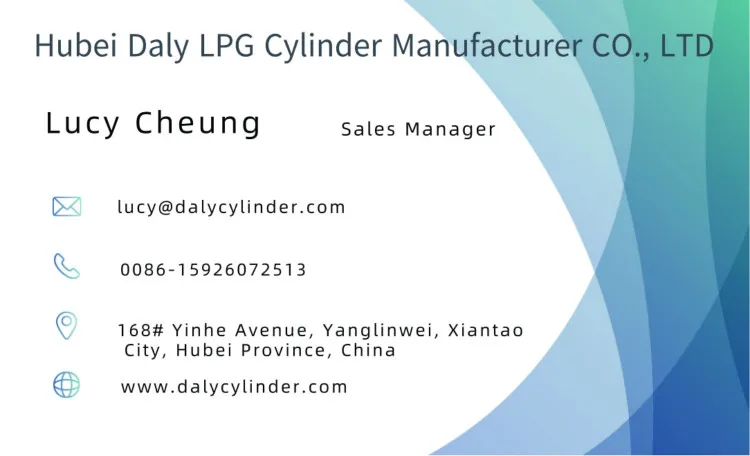Empty 6kg cooking lpg gas cylinder price