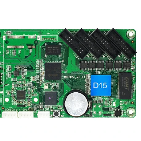 high quality 16x32 P10 Outdoor RGB LED Display Module asynchronous controller HD-D15