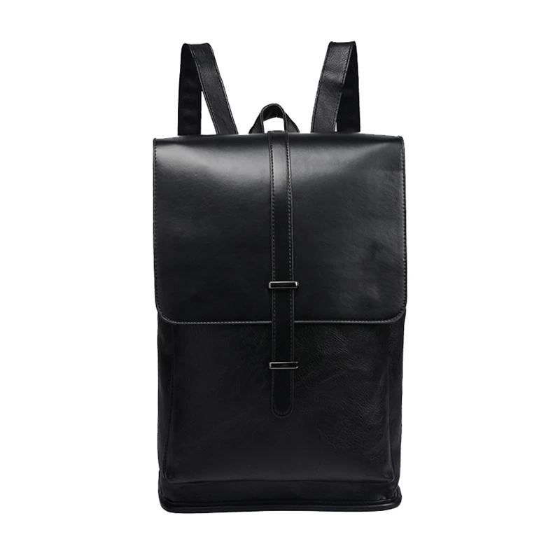 mochilas Brand Men Backpacks Vintage Leather Male Laptop Backpack Business Rucksack Travel School Bag For College Casual Daypack Mochila