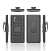 For Samsung Galaxy Note 10 5G Armor Holster Case Dual Layer Locking Belt Swivel Clip Case with Kickstand magnetic car holder