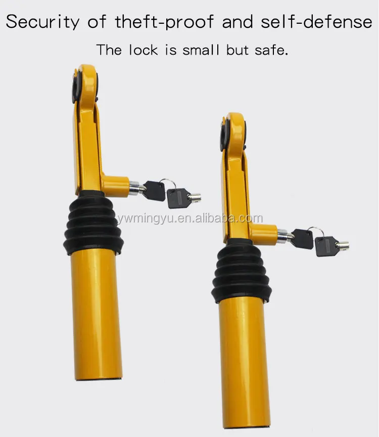 high quality metal Car handbrake lock car safety lock