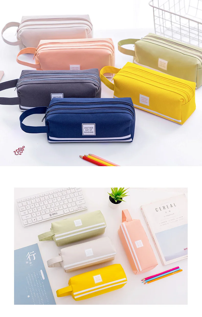 Large-capacity Pencil Case With Handle Creative And Multifunctional ...