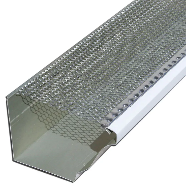 0.5mm 0.7mm 1mm Aluminum Expanded Metal Mesh Screen Gutter Guard Mesh
