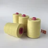 Factory supplying Fireproof Aramid sewing thread 402 yellow color in stock
