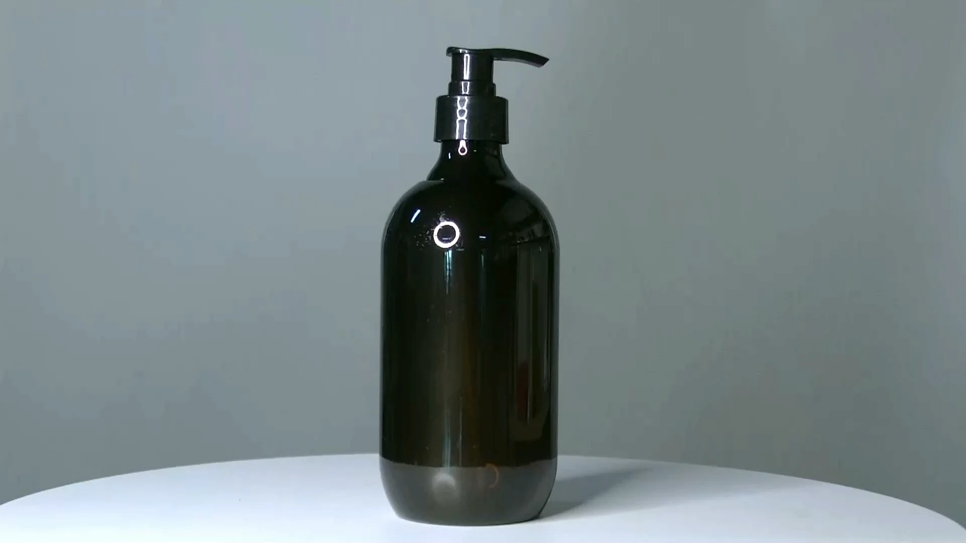 Wholesale Proper Price 500ml Pet Black Shampoo Bottle Body Wash Bottles