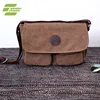 Customized size canvas bag waterproof man leisure messager bag cycling gym pouch new fashion shoulder bag
