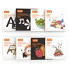 40PCS/Set Kids Toddler Animal Fruit Learning Flashcards Educational Memory Flash Cards