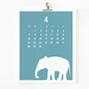 Hot sale 2020 agenda custom wire binding advent calendar printing magnetic wall calendar