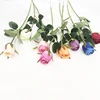 IFG wholesale bulk purple blue red white color single stem silk artificial roses flowers