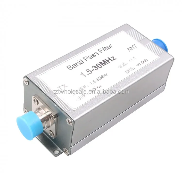 1.5-30MHz Shortwave Band Pass Filter BPF Strengthen Anti-Interference Capacity 