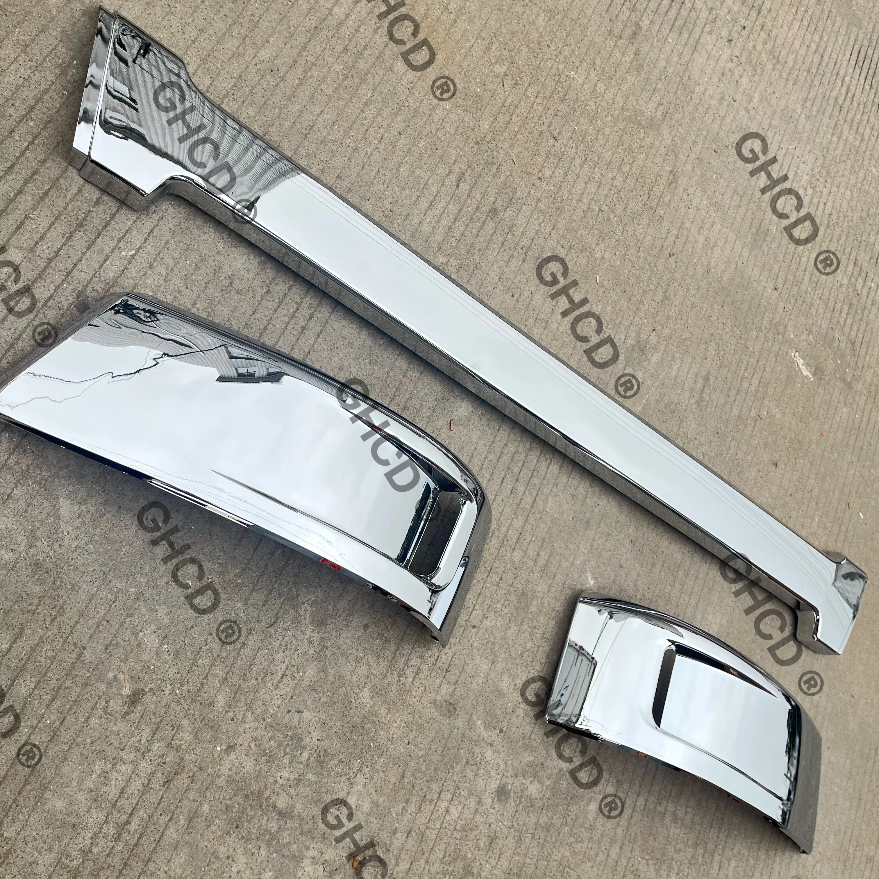 GHCD High Quality/Factory Price Japanese Truck Chrome Plated Bumper Garnish for MITSUBISHI FUSO/F420 manufacture