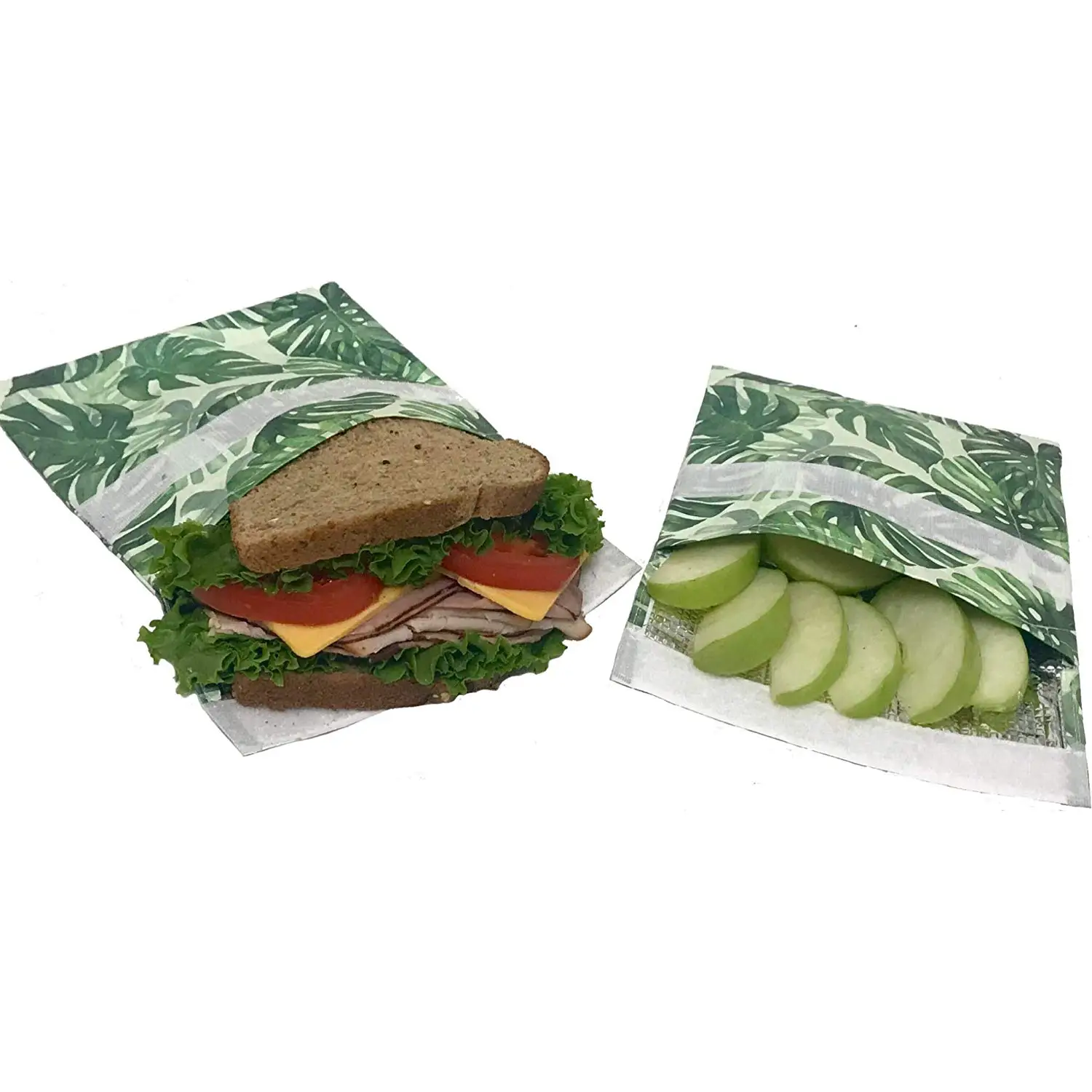 Wholesale Custom Logo Reusable Biodegradable Sandwich Bag Aluminium