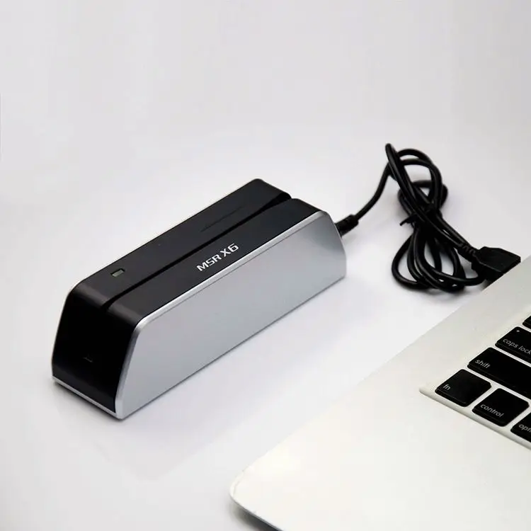 Mobile Portable Credit Card Reader Magnetic Stripe Card Reader Writer 