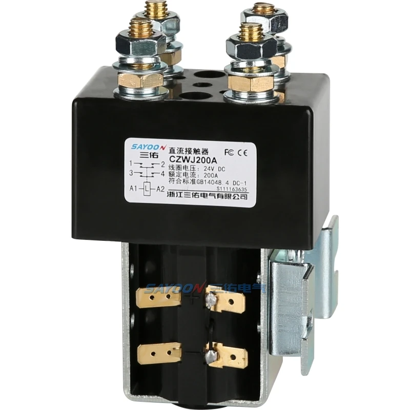 2NO DC Schütz SW190 CZWJ200A Leistungsrelais – 2 Produktbild-Vorschau 1