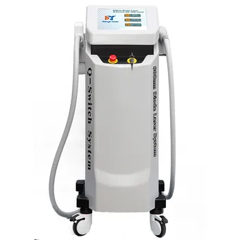 Hot Selling 2 In 1 Soprano 808nm Diode Diodo Laser Hair Removal And Q Switched Nd Yag Laser Tattoo Removal Machine For Sale Buy Diode Nd Yag Laser Tattoo And Hair Removal Laser Laser