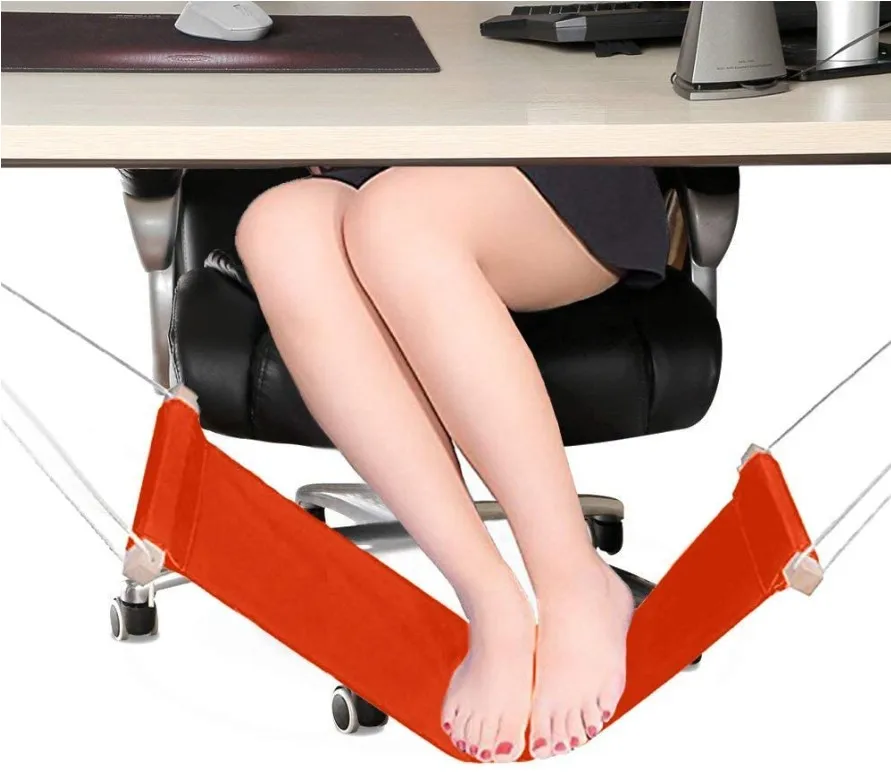 SMAGREHO Portable Adjustable Mini Office Foot Rest Stand Desk Foot