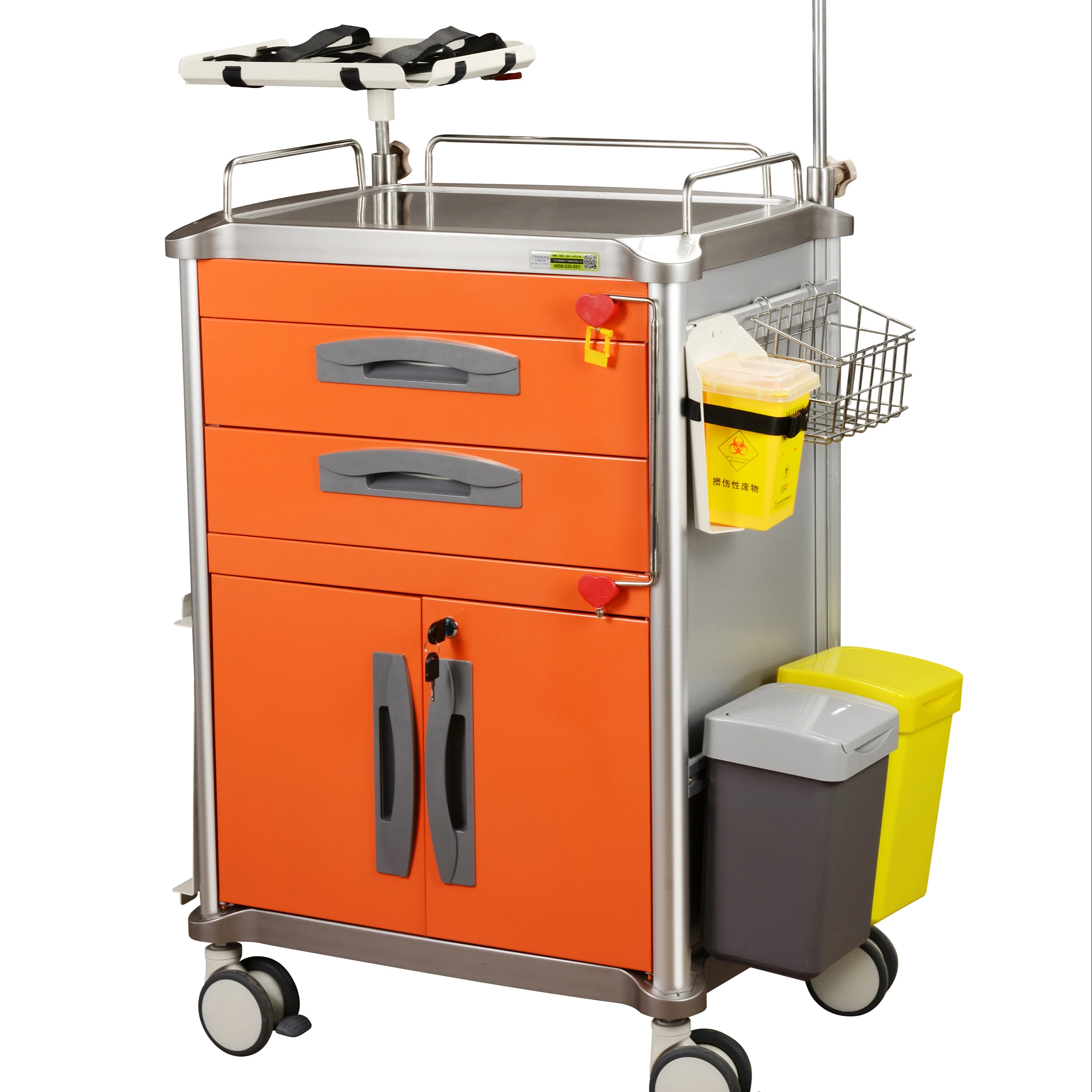 
hospital anesthesia cart with CE FDA certification 