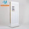 Custom Floor Standing Optical Eye Glasses Display Suitcase Wire Steel Display Functional Glasses Frame Holder Stand