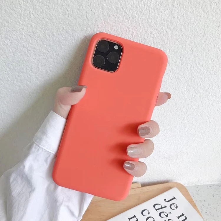 Anti-dirt Shockproof Liquid Silicone Phone Case For iphone 11,i11pro, i11pro max