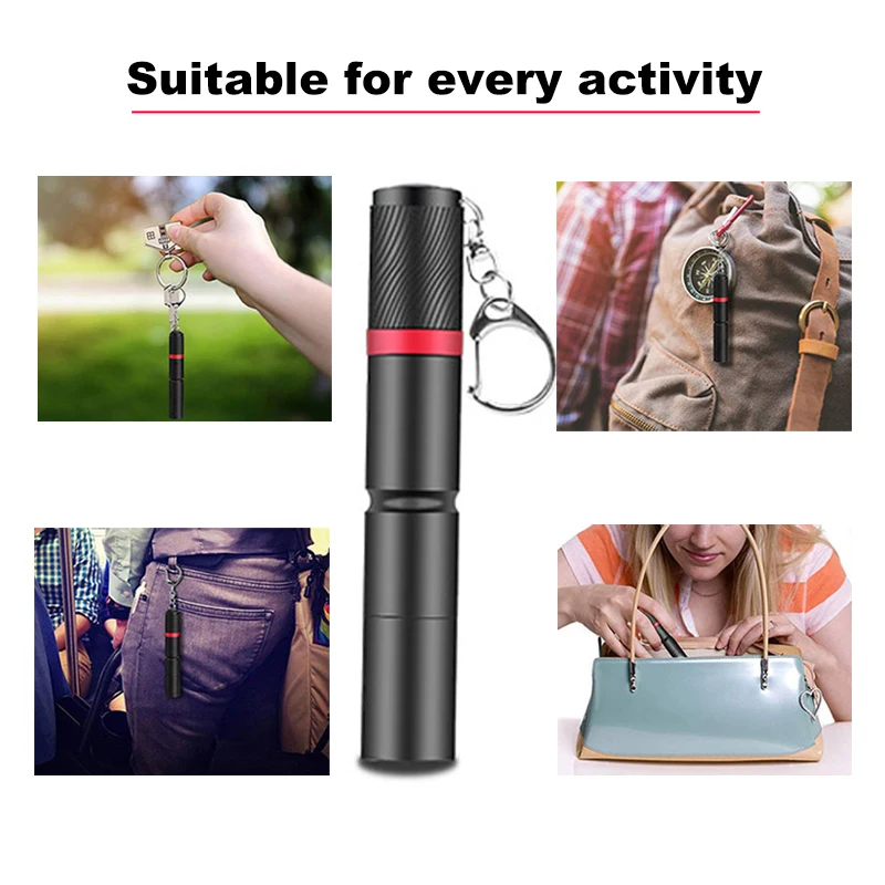 Mini Keychain Pen Light Doctors Nurses Penlight Medical Useful Led