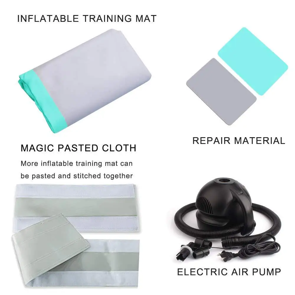 Wholesale Safety PVC Tarpaulin Play Air Cushion, inflatable air mat//