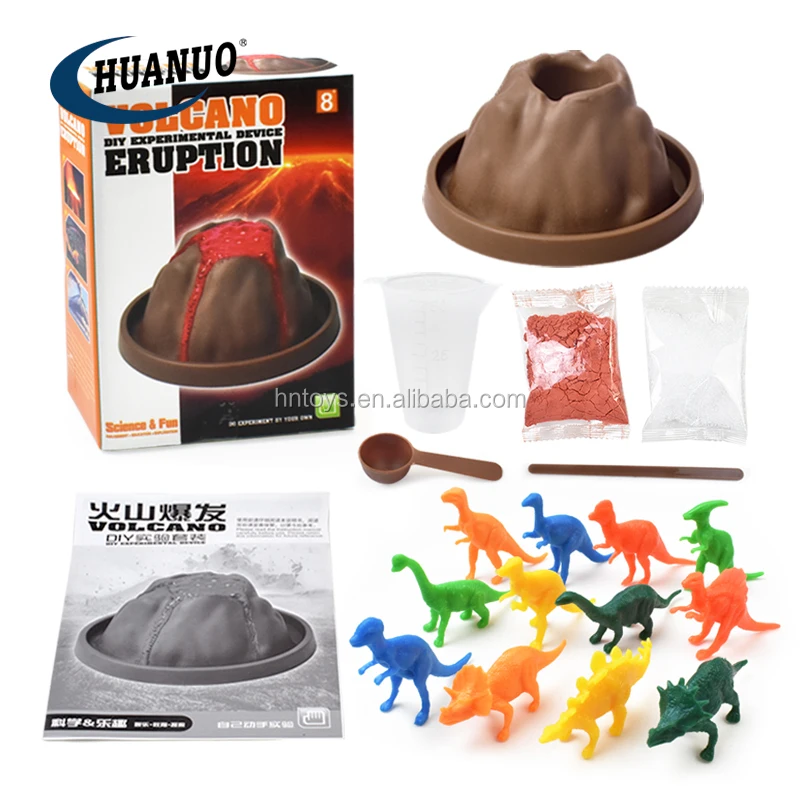Kits de erupción volcánica Experimento científico de bricolaje Materia Kits de erupción volcánica Experimento científico de bricolaje Materia