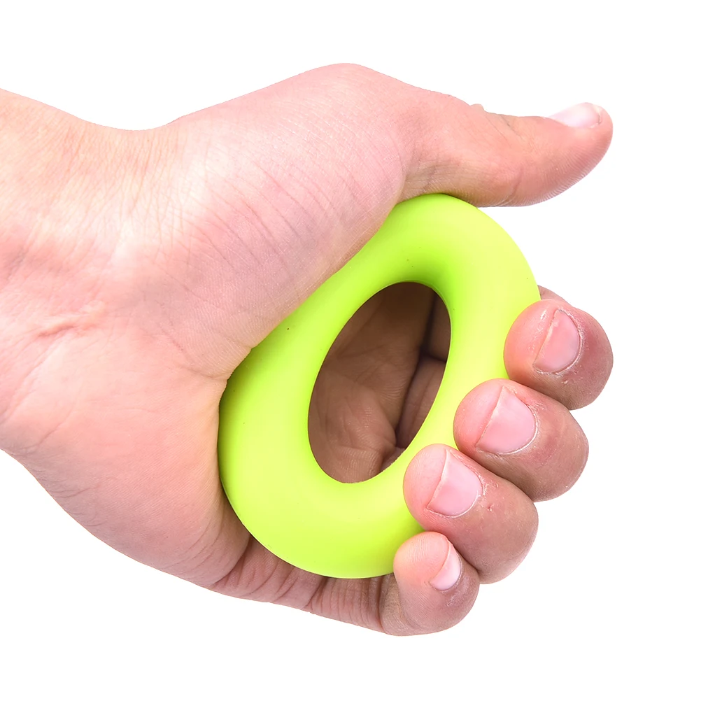

Hand Grip Finger Gripper Strength Trainer Yoga Stretcher Finger Expander Exercise Equipment Gripping Ring Training Wrist Trainer