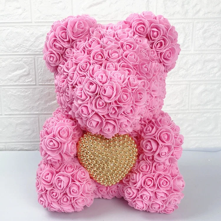 40cm rose bear